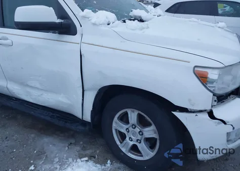 2013 Toyota Sequoia Sr5 5.7L V8 z USA, uszkodzony, nr VIN 5TDBY5G17DS088304